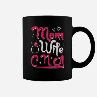Mom Wife Cna Nursing Life Nurse Pride Coffee Mug - Seseable
