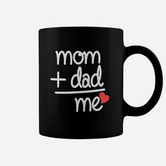 Mom With Dad By Me Coffee Mug - Seseable