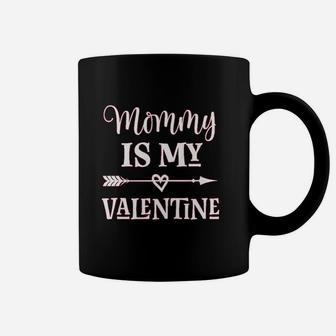 Mommy Is My Valentine Boys Baby Coffee Mug - Seseable