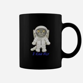 Monkey Astronaut Quote Funny Coffee Mug - Seseable