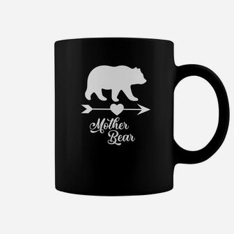 Mother Bear For Women Graphic Mommy Mom Apparel Coffee Mug - Seseable