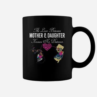 Mother Daughter - Michigan - New Jersey - States Shirt Coffee Mug - Seseable