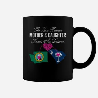 Mother Daughter - Washington - South Carolina - States Shirt Coffee Mug - Seseable