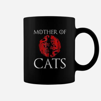 Mother Of Cat House Of Cats Cat Mom Coffee Mug - Seseable