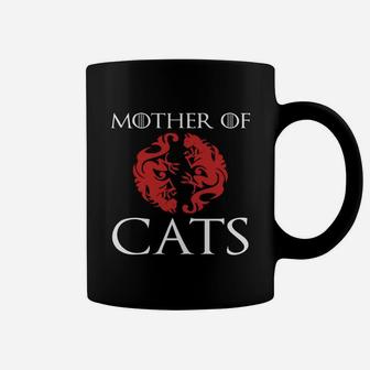 Mother Of Cats T Shirt - House Of Cats Sigil - Cat Mom Shirt 1 Coffee Mug - Seseable