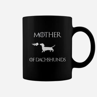 Mother Of Dachshunds Game Dog Mom Gift Coffee Mug - Seseable
