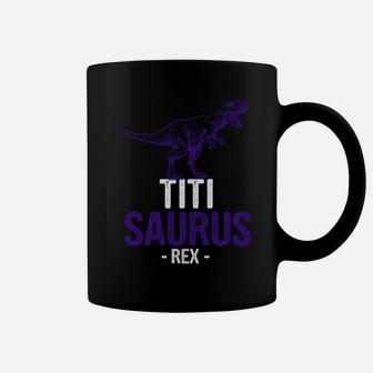 Mothers Day Grandma Gift Titi Saurus Rex Titisaurus Coffee Mug - Seseable