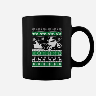 Motocross Rodeln Weihnachtsschlitten Tassen - Seseable