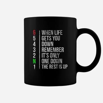 Motorbike Motorcycle Gears When Life Gets You Down Coffee Mug | Seseable UK
