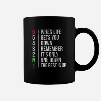 Motorbike Motorcycle Gears When Life Gets You Down Coffee Mug - Seseable