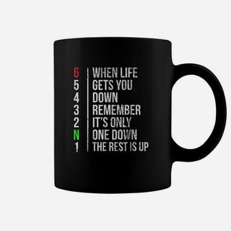 Motorbike Motorcycle Gears When Life Gets You Down Coffee Mug | Seseable UK