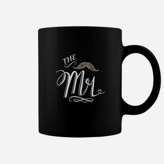 Mr And Mrs Gift For Couples Wedding Anniversary Newlywed Matching Coffee Mug - Seseable