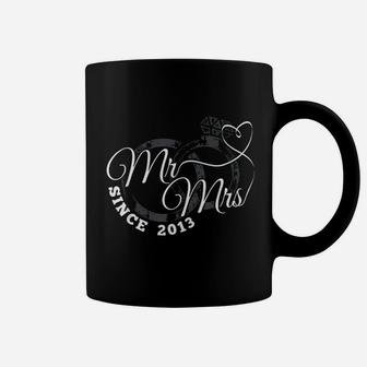 Mr And Mrs Since 2013 8th Wedding Anniversary Coffee Mug - Seseable