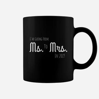 Ms To Mrs Engagement Wedding Announcement Coffee Mug - Seseable