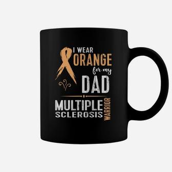 Multiple Sclerosis Ms Awareness Shirt Support My Dad Coffee Mug - Seseable