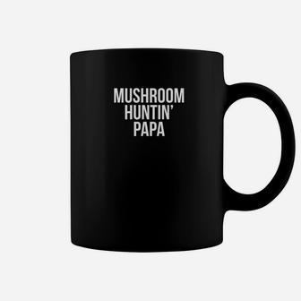 Mushroom Hunting Morel Papa Dad Fathers Day Coffee Mug - Seseable