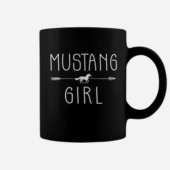 Mustang Horse Girl Gifts Horses Lover Riding Racing Coffee Mug - Seseable