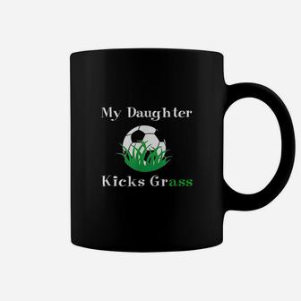 My Daughter Kicks Grass Soccer Mom Coffee Mug - Seseable