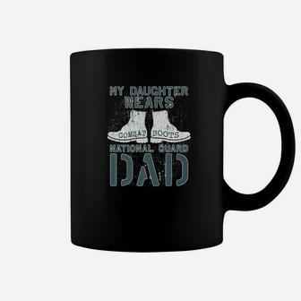 My Daughter Wears Combat Boots National Guard Dad Coffee Mug - Seseable