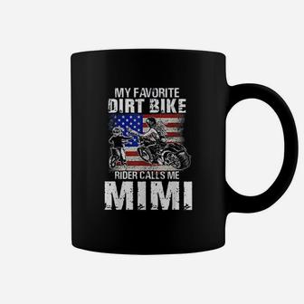 My Favorite Dirt Bike Rider Calls Me Mimi Coffee Mug - Seseable