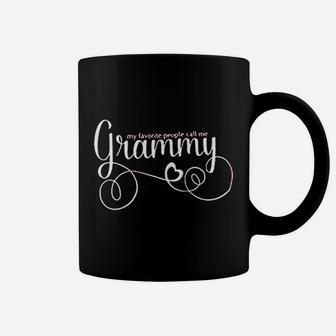 My Favorite People Call Me Grammy Moms Gift Coffee Mug - Seseable