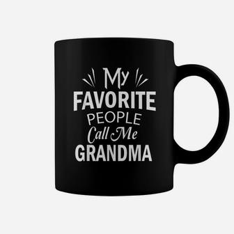 My Favorite People Call Me Grandma Mothers Day Gift Coffee Mug - Seseable