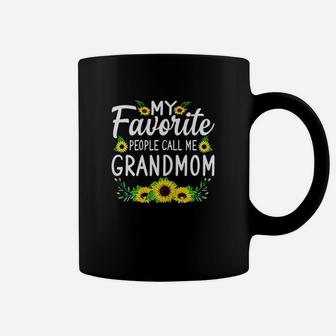 My Favorite People Call Me Grandmom Mothers Day Gift Coffee Mug - Seseable