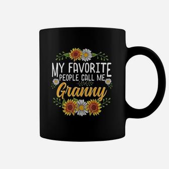 My Favorite People Call Me Granny Mothers Day Gifts Coffee Mug - Seseable