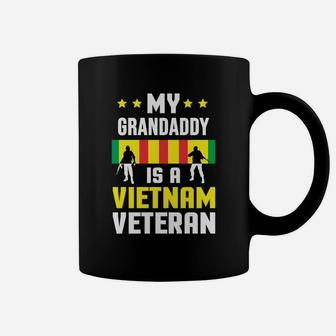 My Grandaddy Is A Vietnam Veteran Proud National Vietnam War Veterans Day Coffee Mug - Seseable