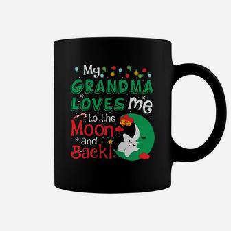 My Grandma Loves Me To The Moon And Back Coffee Mug - Seseable