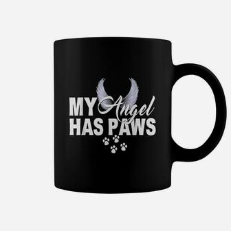 My Has Paws Love Pet Memorial Cat Dog Mom Dad Coffee Mug - Seseable