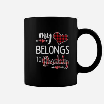 My Heart Belongs To Daddy Coffee Mug - Seseable