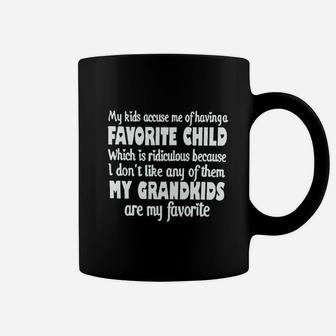 My Kids Accuse Me Of Having A Favorite Child Coffee Mug - Seseable