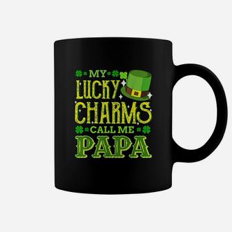 My Lucky Charms Call Me Papa St Patricks Day Coffee Mug - Seseable