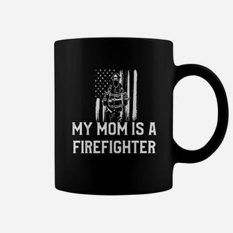 My Mom Is A Firefighter Gift Coffee Mug - Seseable