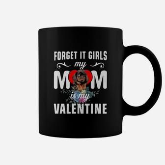My Mom Is My Valentine Coffee Mug - Seseable