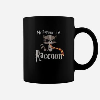 My Patronus Is A Raccoon Cute Raccoon Wizard Lovers Coffee Mug - Seseable