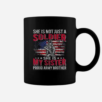My Sister My Soldier Hero birthday Coffee Mug - Seseable