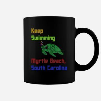 Myrtle Beach, South Carolina Beach Shirt Coffee Mug - Seseable
