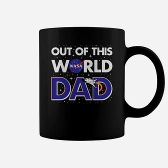 Nasa Out Of This World Dad Fathers Day Premium Coffee Mug - Seseable