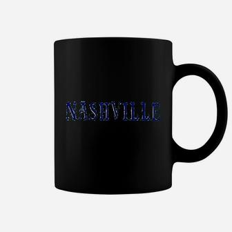 Nashville Tennessee Retro Vintage Travel Coffee Mug - Seseable