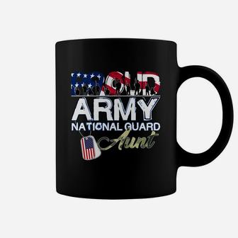 National Freedom Day Proud Army National Guard Aunt Coffee Mug - Seseable