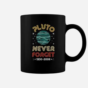 Never Forget Pluto 1930-2006 Science Planet Vintage Space Coffee Mug - Seseable
