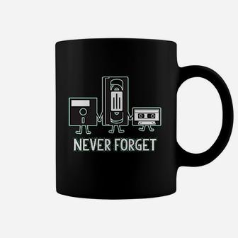 Never Forget Retro Vintage Cassette Tape Coffee Mug - Seseable