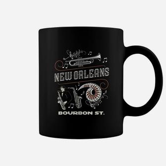 New Orleans Louisiana Jazz Festival Vintage Souvenir Gift Coffee Mug - Seseable