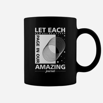 New Year Wishes Let Each New Day Be A Clear Page In Our Amazing Journal Coffee Mug - Seseable