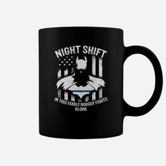 Night Shift - Police Coffee Mug - Seseable