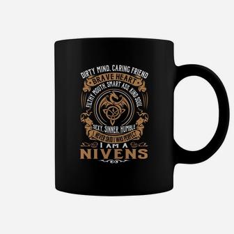 Nivens Brave Heart Dragon Name Shirts Coffee Mug - Seseable