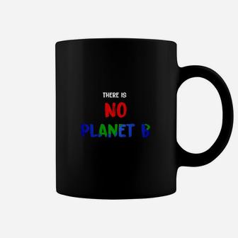 No Planet B Tassen, Umweltbewusstes Statement in Schwarz - Seseable