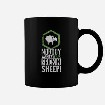 Nobody Wants Your Sheep Shirt Board Game Geek Nerd Fan Joke Coffee Mug - Seseable